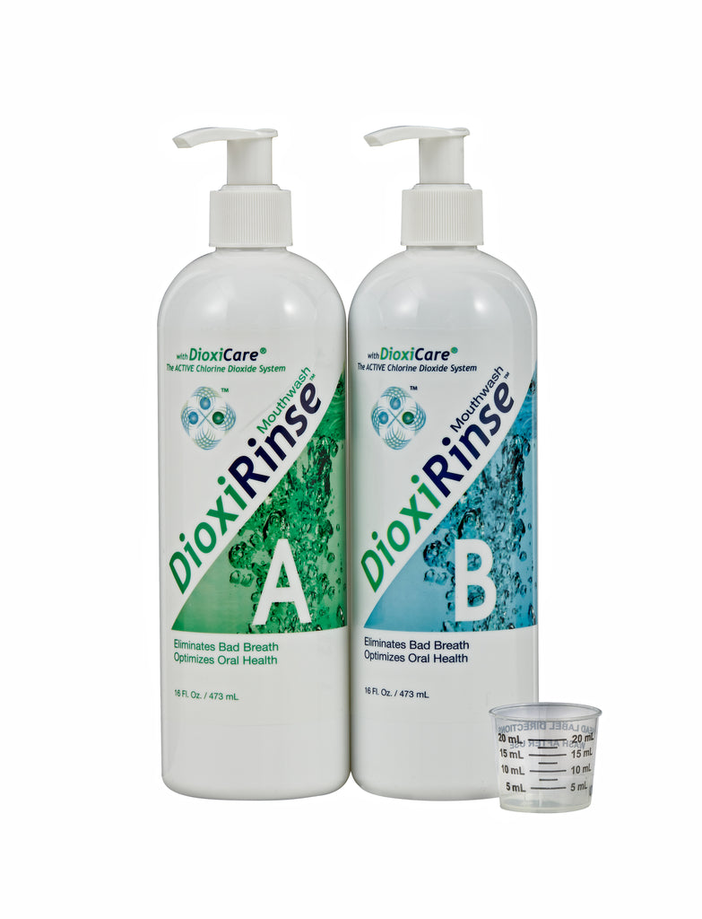 DioxiRinse Mouthwash for Fresh Breath (32oz Box Set)